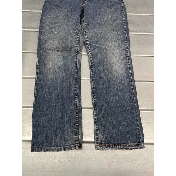 VTG Levis‎ 512 Jeans Slimming Straight Womens 14M 32X31 Blue Medium Wash Denim - Picture 3 of 14